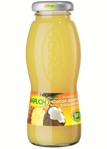 Rauch Fruitails Cocos Ananas Fruchtsaft 0,2 l Flasche
