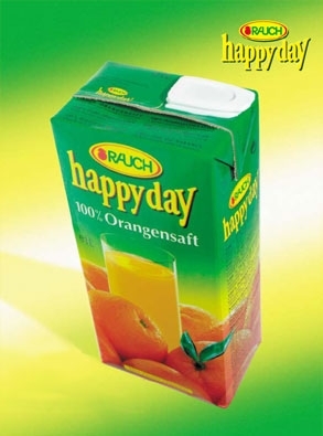Happy Day Orangensaft 100% Fruchtsaft 1 l Tetra