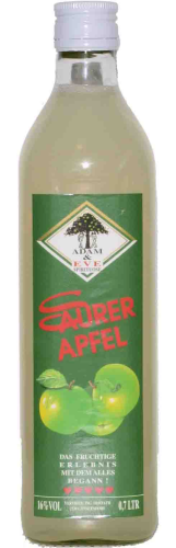 Saurer Apfel 16% Likör 0,7 l