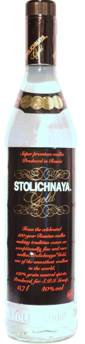 Stolichnaya gold Wodka 0,7 l